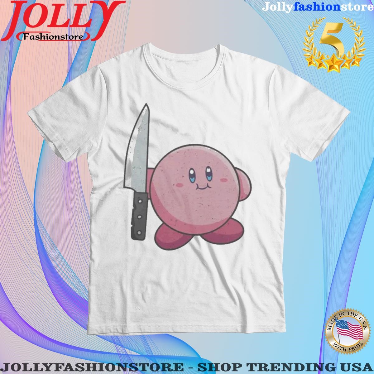 Trending kirby With A Knife Shirt