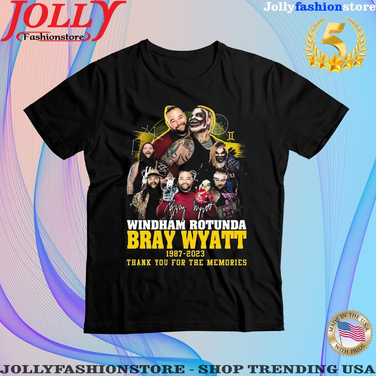 Trending windham Rotunda Bray Wyatt 1987 – 2023 Thank You For The Memories Limited Edition T-Shirt