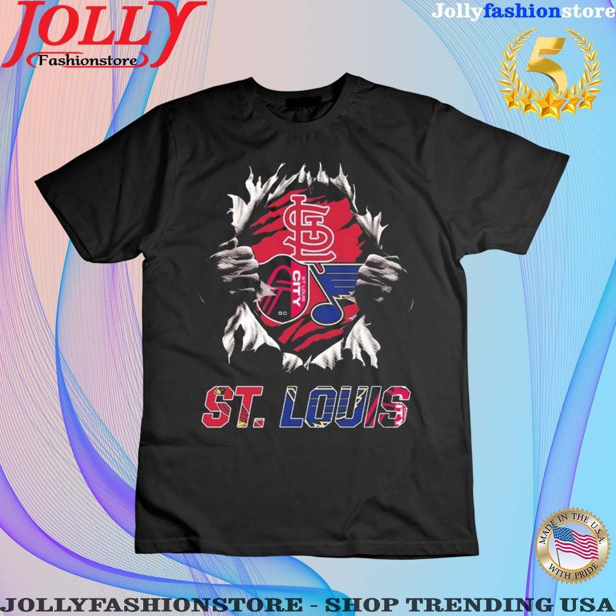 St. Louis Cardinals St. Louis City Sc St. Louis Blues Ripping