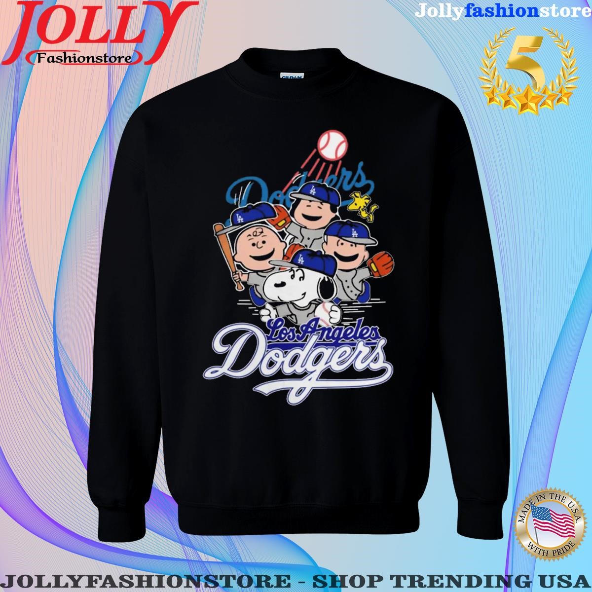 Official Snoopy Woodstock And The Peanuts Los Angeles Dodgers Baseball  shirt, hoodie, longsleeve, sweatshirt, v-neck tee