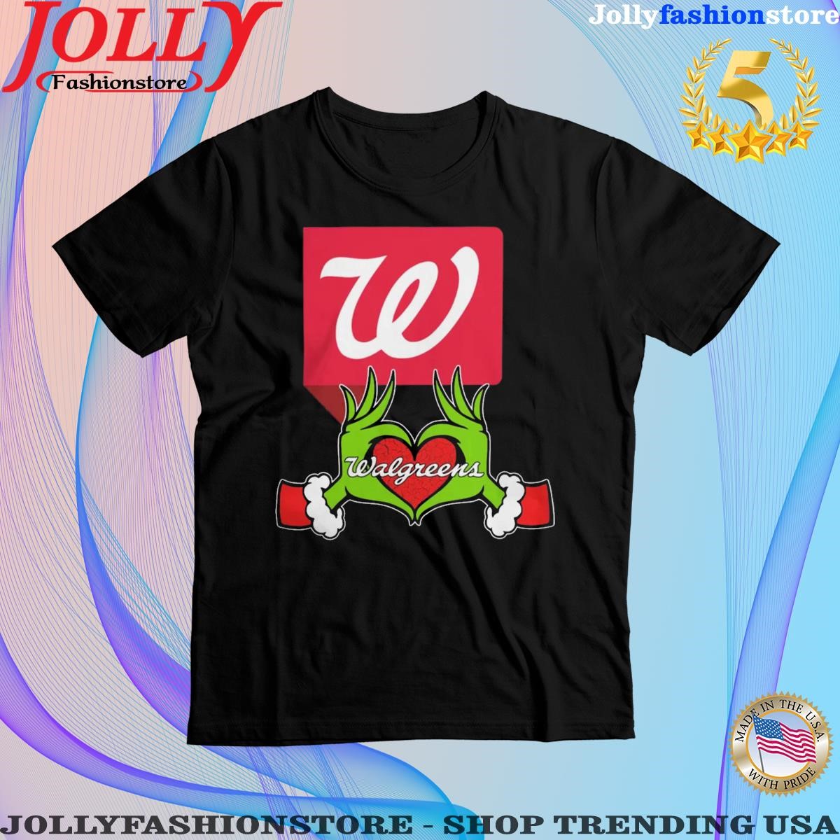 Grinch Love Walgreens Logo Christmas 2023 Shirt
