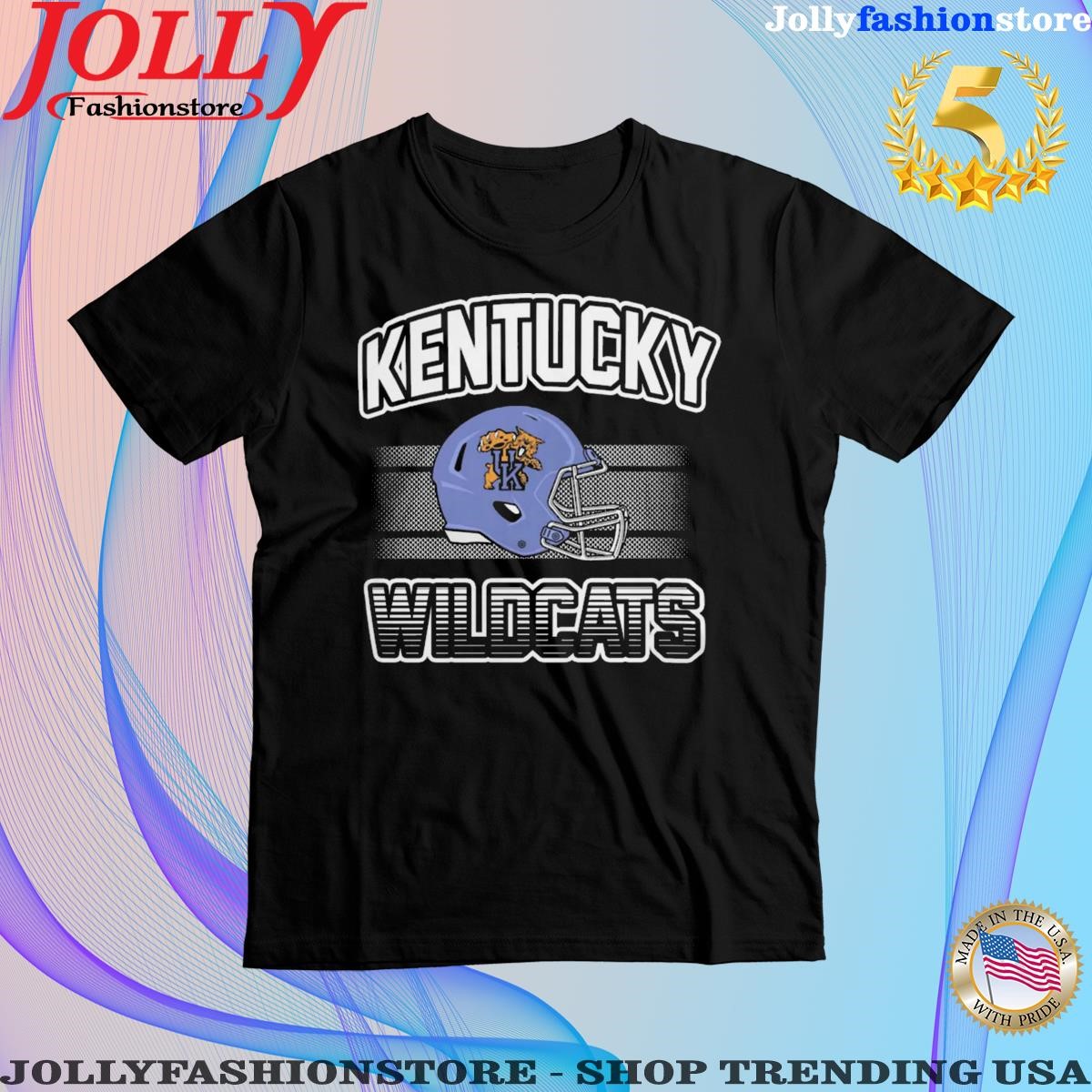Kentucky wildcats Football wordmark helmet Shirt
