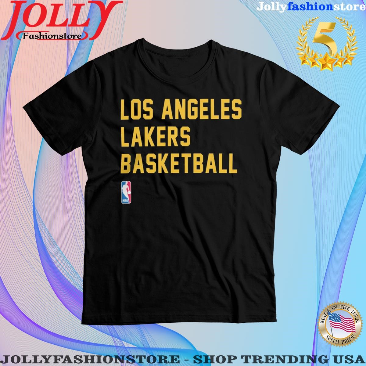 Los Angeles Lakers Basketball 2023-24 Sideline Legend Performance Practice T-Shirt