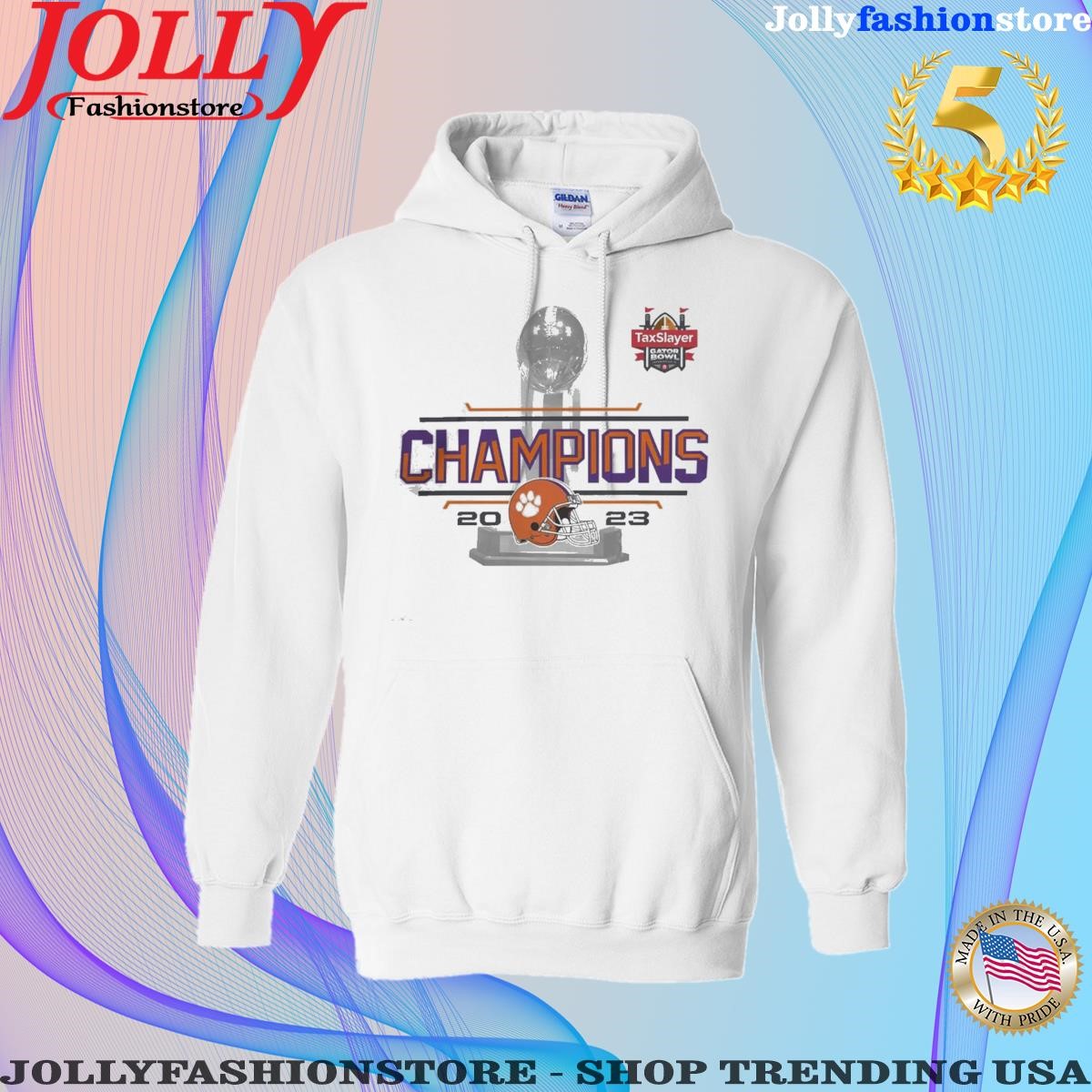 Clemson Tigers 2023 Taxslayer Gator Bowl Champions T-Shirts, sweatshirt ...