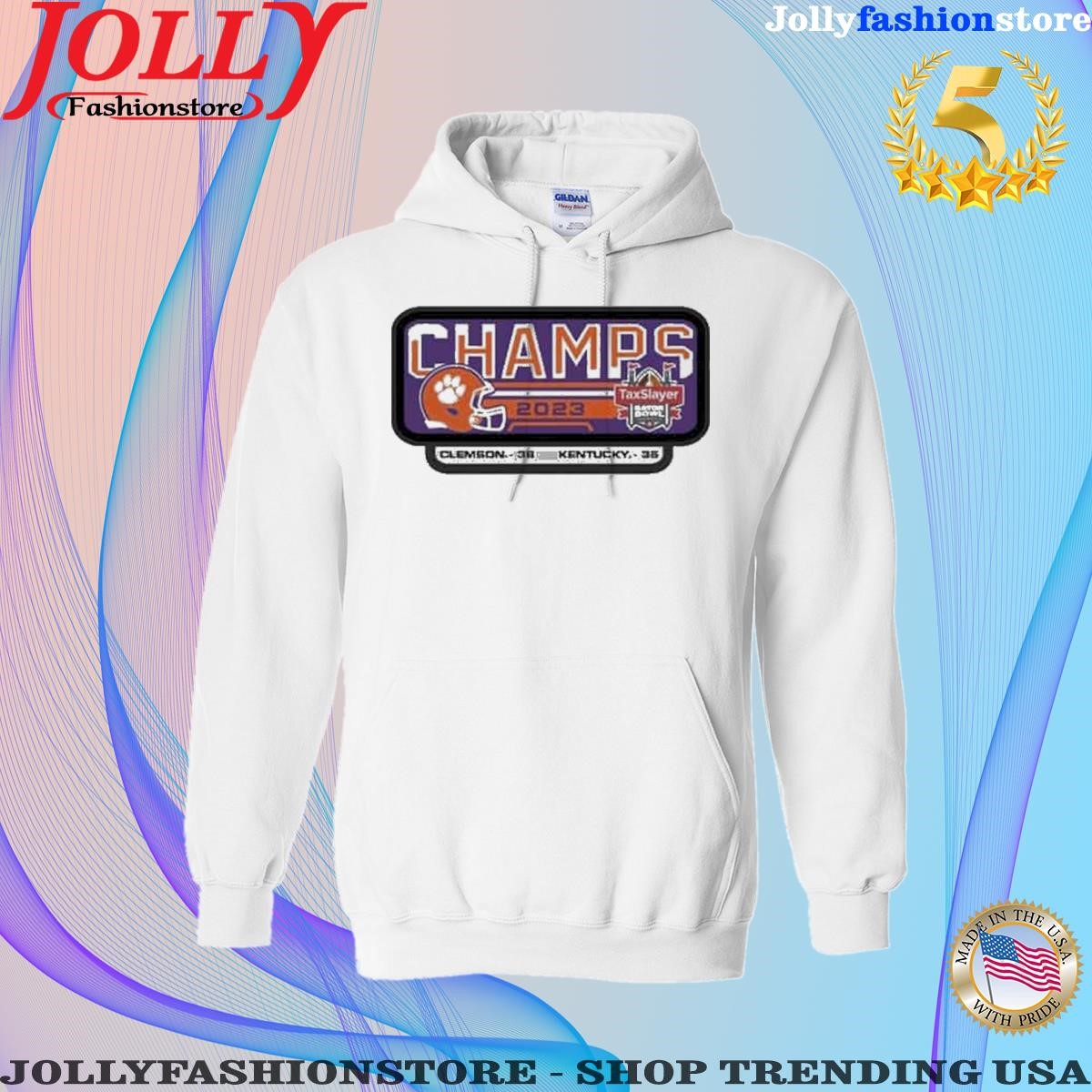 Clemson Tigers Taxslayer Gator Bowl Champions 2023 T-Shirts, sweatshirt ...