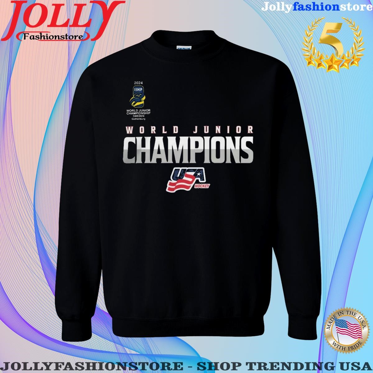 Usa Hockey Merch 2024 IIHF World Junior Championship T-Shirts ...